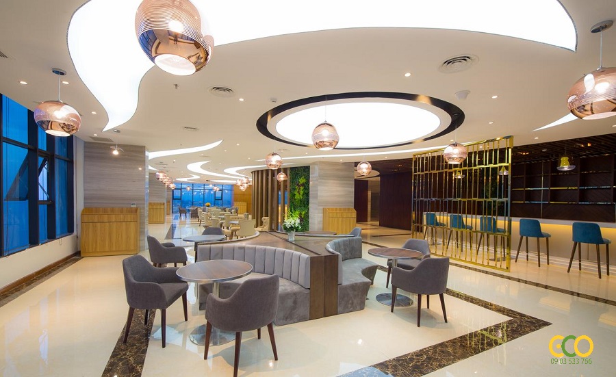 Thiết kế thi công nội thất nhà hàng khách sạn Luxury đẹp
